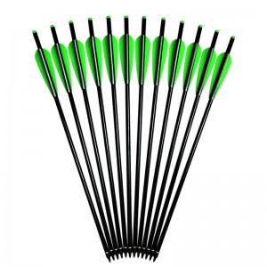 Elong Outdoor 114225 Bulloni per balestra in alluminio da 20 pollici Pale in TPU Attrezzatura da caccia per tiro con l\'arco