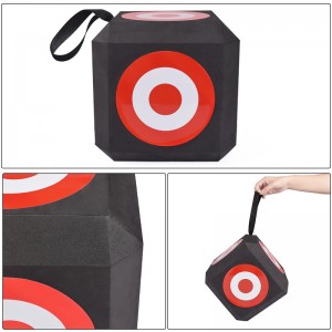 Elong Outdoor 410033 23 * 23 cm Target tiro con l\'arco EVA ampiamente utilizzato in tiro con l\'arco tiro alle target e pratica