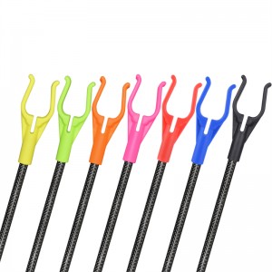 Nika tiro con l\'arco 46st06 3K Carbon Current Bow Stand per Achery Recurve Bow Holder