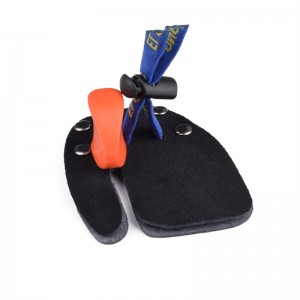 Elong Outdoor 42FT05 LH M Dimensione Airling Archery Tab Finger Protector Finger Saver Shooting Tab per arco di ricurvo