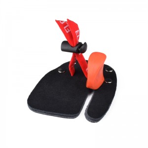 Elong Outdoor 42FT06 S Dimensione RH Tiro con l\'arco di dito Tab per Recurve Bow Target Target Target Target e pratica