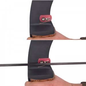 Elong Outdoor 251002 RH in alluminio freccia colorata a freccia per ricurvo arco tiro di tiro