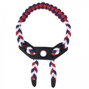 Elong Outdoor 470013 Pulsante in pelle per polso Gromet in metallo per tiro con tiro con l\'arco composto arco tiro usando