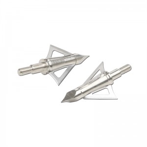 Nika Tiro con l\'arco 15B027 3 Bladri fissi 150Grain Caccia Broadheads Broadhery Bullone Bullone Bullone BLulone