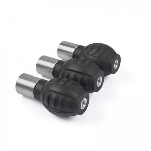 Elongarrow 240034 Black Color Tiro con l\'arco rumore Aborption Vibrazione serranda